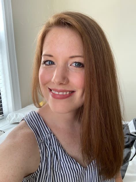 Erin Plum before beginning chemotherapy in summer 2019. (Photo: Courtesy of Erin Plum)