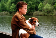 <a href="http://movies.yahoo.com/movie/1800351979/info" data-ylk="slk:My Dog Skip;elm:context_link;itc:0;sec:content-canvas" class="link ">My Dog Skip</a> (2000): Just writing the name of the movie makes me want to tear up. Seriously, there is no way to get through this thing without bawling -- I dare you to try. Several powerful forces are at work here: an insanely cute Frankie Muniz as our shy, 9-year-old hero; the idea of a dog being your only real friend when you're a lonely, insecure kid; and of course, Skip himself, a lovable, scruffy Jack Russell terrier. Sure, this coming-of-age tale yanks relentlessly at your heartstrings -- and Skip's antics might seem a little too wacky for the truly, deeply cynical -- but its own heart is in the right place.