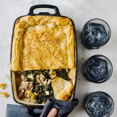 lamb and feta pie - Credit: Haarala Hamilton