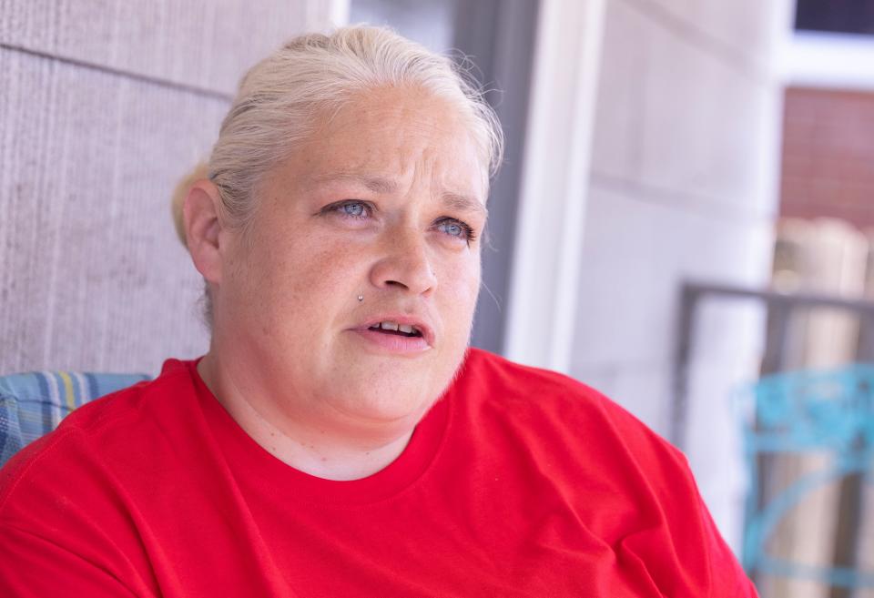 Cassandra White, Zachary Fornash's mother, talks about his death at her Massillon home. Fornash was shot and killed by a Canton police officer on Dec. 5, 2023.