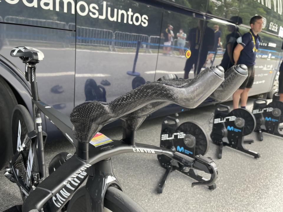 Gorka Izagirre's TT bars 2023 Tour de France