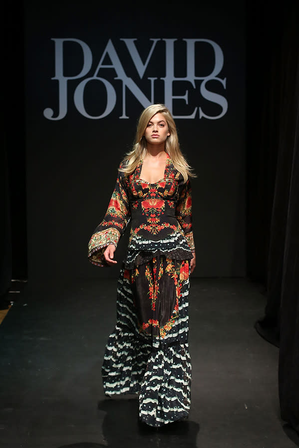 David Jones A/W 2016 Runway