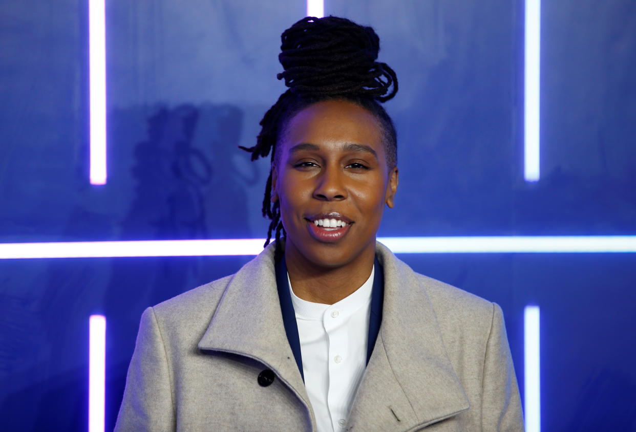 Lena Waithe attends the premiere of "Ready Player One" on March 19, 2018, in London. (Photo: REUTERS/Henry Nicholls)