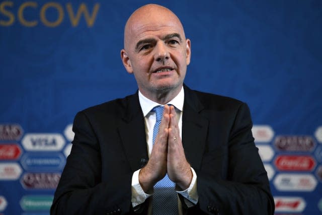 FIFA president Gianni Infantino has promised a 