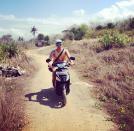 Dry land: Ceningan is very hilly, the best way to explore the island is by motorcycle.