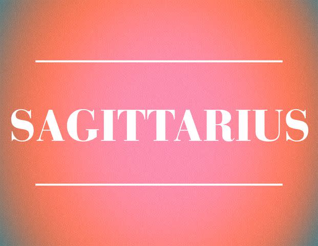 Sagittarius zodiac sign.