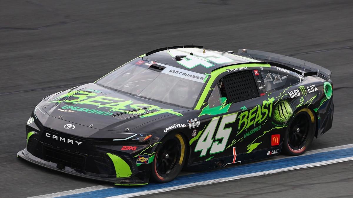 NASCAR utfärdar straff till Tyler Reddick och 23XI Racing i Charlotte