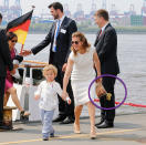 <p><strong>Wann: 7. </strong><strong>Juli 2017</strong><br> Als sie in Deutschland war, hatte Sophie die Wilfred for Aritzia Mod Tapestry-Tasche dabei (online gesenkt von 37 Euro auf 15 Euro), während sie am Ehegattinnen-Programm des G20-Gipfels in Hamburg teilnahm.<em> (Bild: Getty)</em> </p>