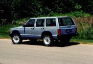 <p>So good was this XJ's basic design that Jeep kept it in production for 18 years. Early versions used a 2.5-liter four-cylinder with just over 100 horsepower or a lame-duck 2.8-liter V-6 from GM that provided a minimal improvement in horsepower and torque. Beginning in 1987, Cherokees were available with two four-wheel drive systems; a part-time Command-Trac NP231 transfer case, and the NP242 system that had an all-wheel-drive function. Both had a more generous low-range ratio than earlier models. That same year, the mighty 4.0-liter straight-six arrived and continued through the end of the Cherokee’s life. This legendary powerplant was shared with the Wrangler and produced 190 hp starting in 1992.</p>