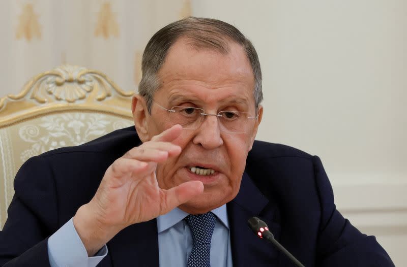 Russian Foreign Minister Lavrov meets heads of foreign media outlets in Moscow