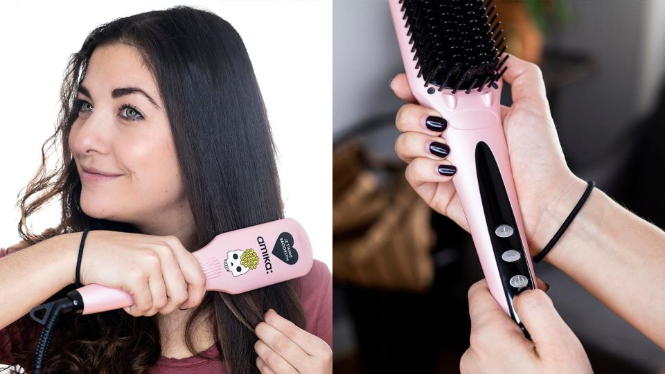 Best gifts for beauty 2019: Amika Polished Perfection Straightening Brush 2.0