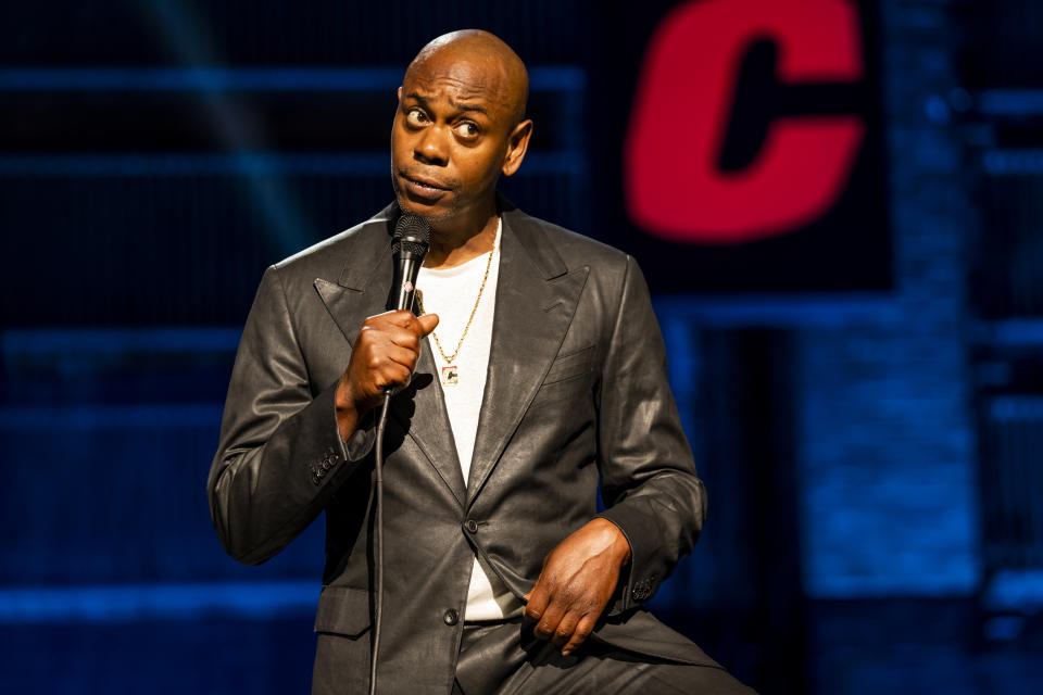 Dave Chappelle: The Closer. c. Mathieu Bitton<span class="copyright">Mathieu Bitton—Netflix</span>