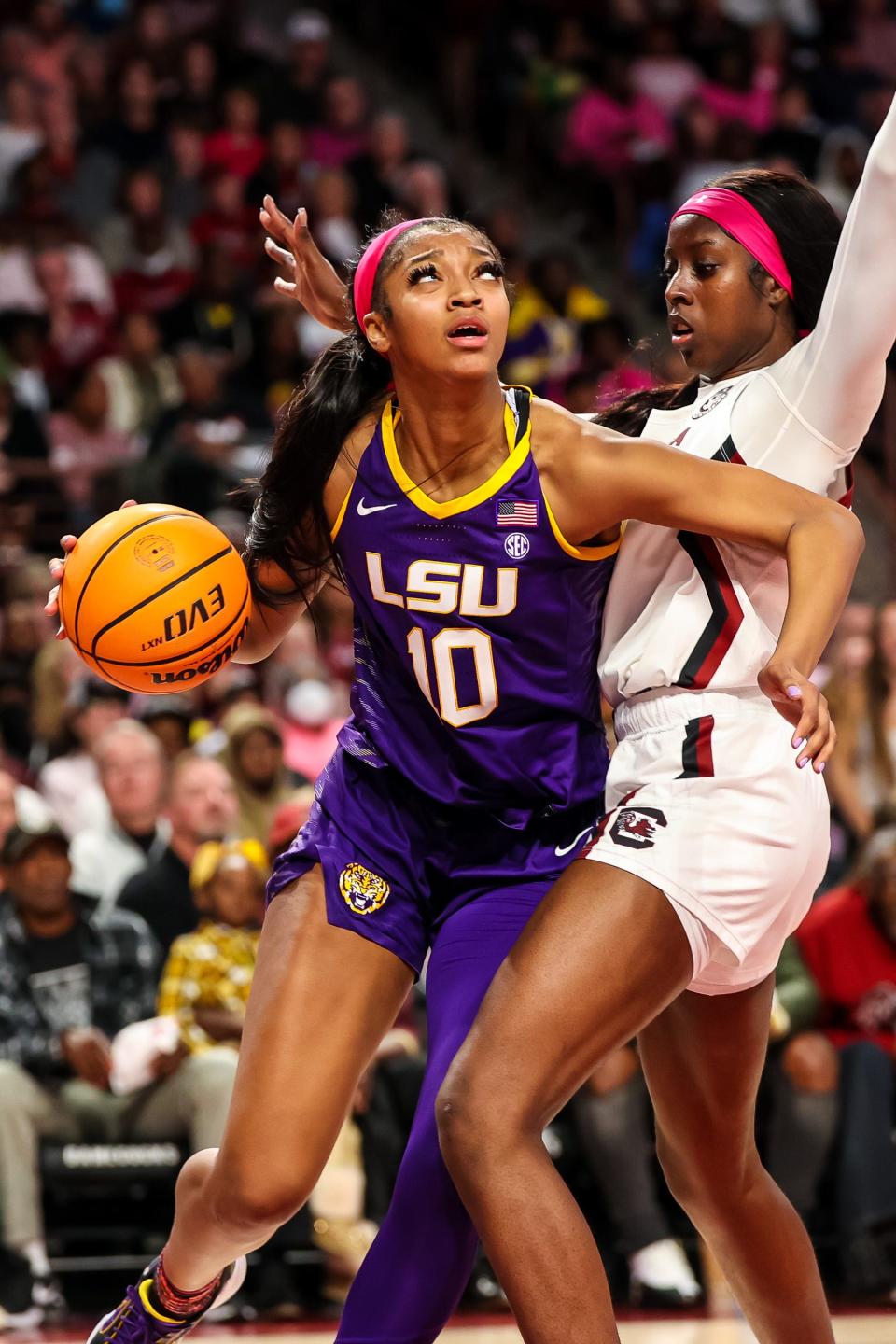 Can Angel Reese start a new streak of double-doubles on Thursday vs. Ole Miss?