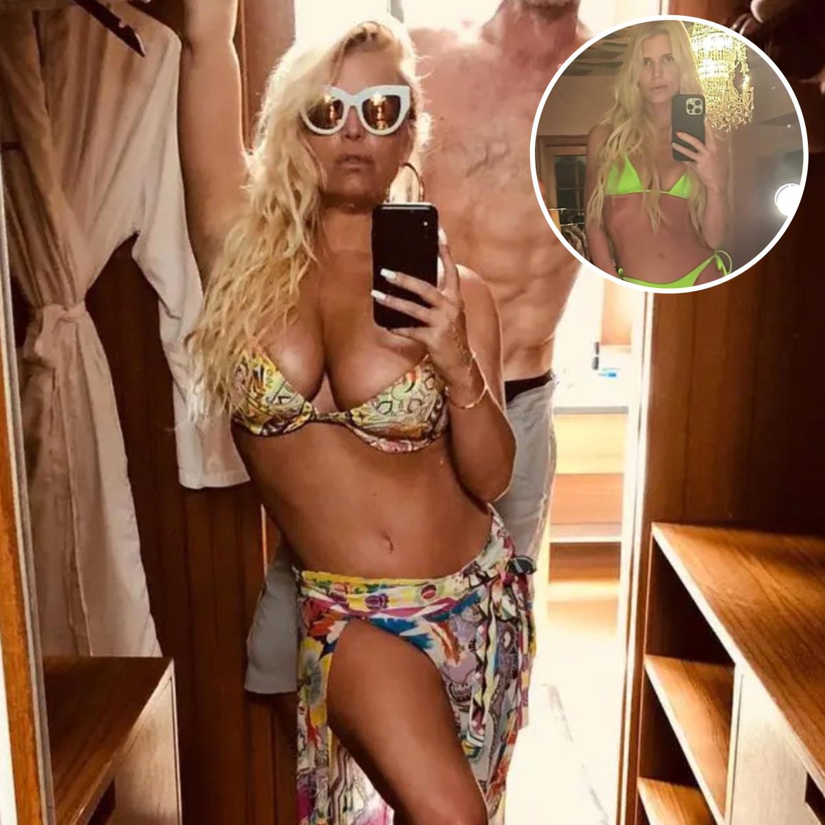 Jessica Simpson Shows Off 100-Lb. Weight Loss in Bikini