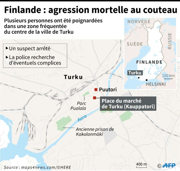 Ataque en Finlandia: mueren dos personas tras un apuñalamiento masivo