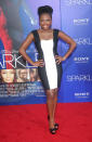 Naturi Naughton at the Los Angeles premiere of "Sparkle" on August 16, 2012.