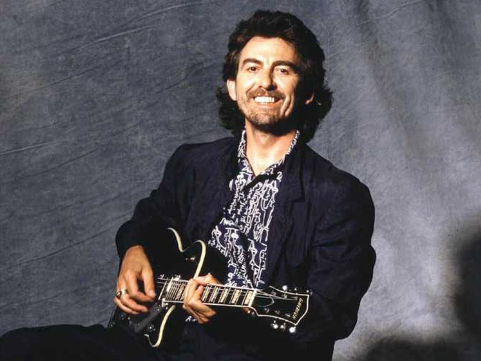 George Harrison headshot, musician, photo