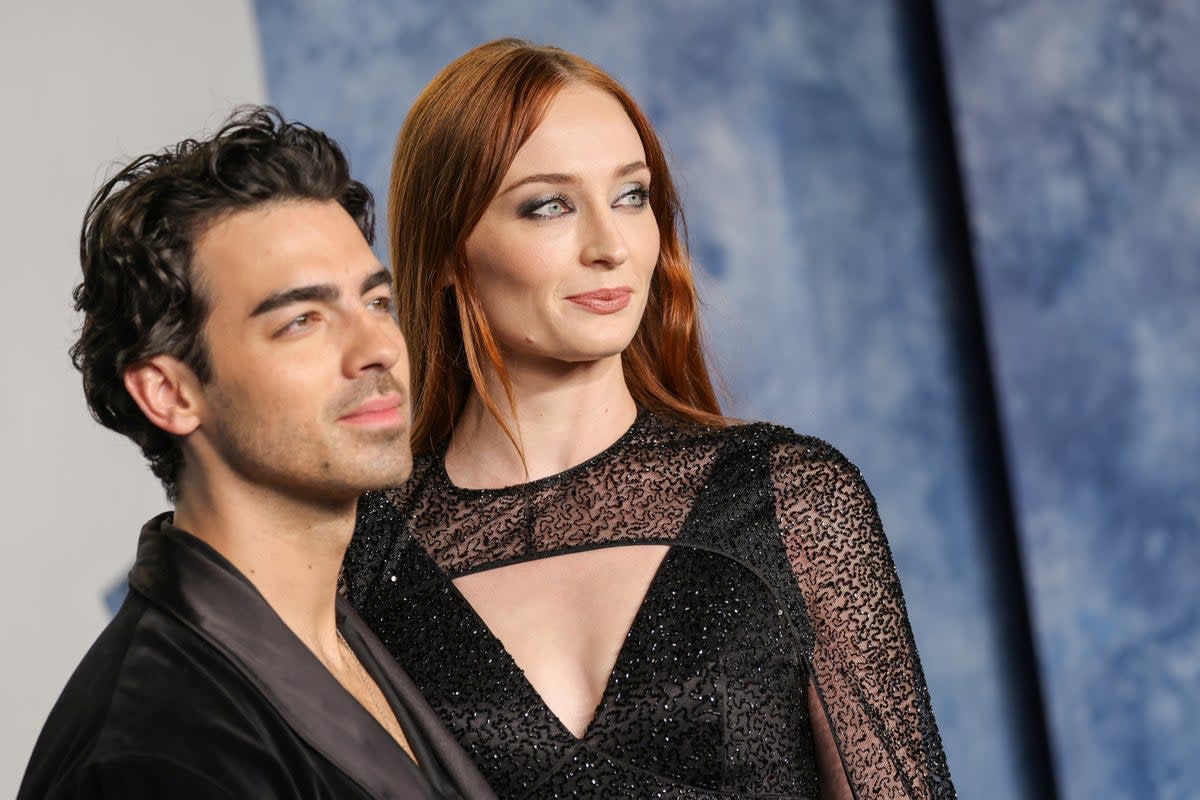 The unhappy couple: the now-former Mr and Mrs Jonas, Sophie Turner and Joe Jonas (Getty Images)