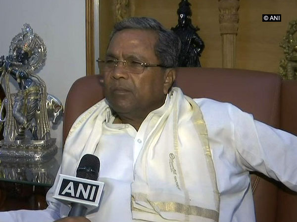 Leader of opposition in Karnataka and senior Congress leader, Siddaramaiah. (Photo/ANI) 