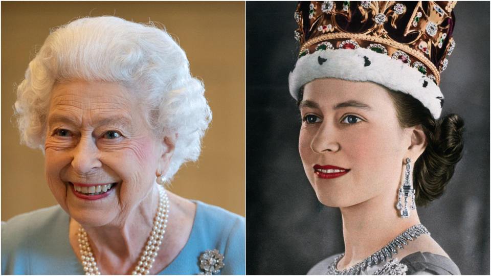The Queen is the UK's longest-reigning monarch and has been on the throne for 70 years. (Getty)