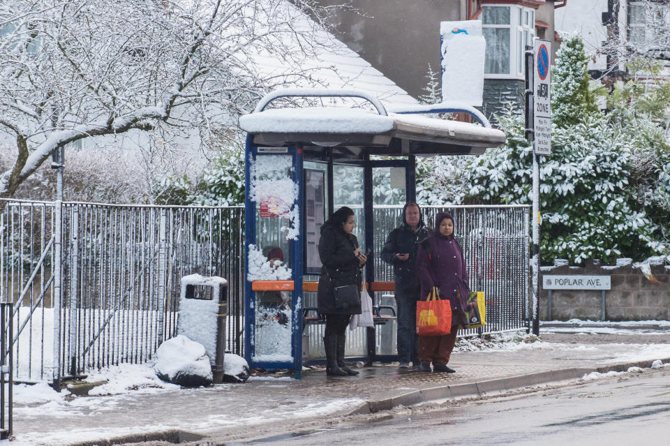 In pictures: Snow blankets Britain