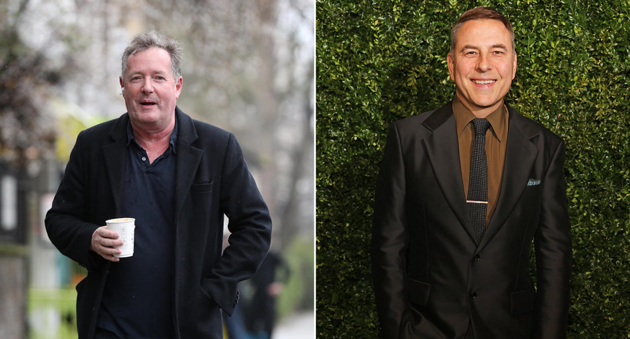 Piers Morgan and David Walliams