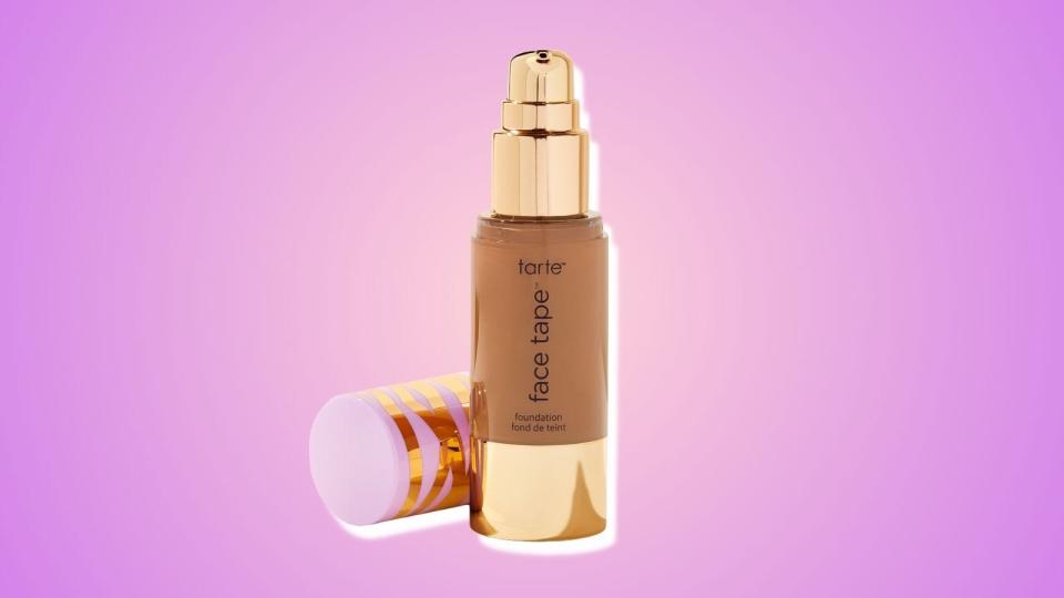 Get a flawless base for makeup with this foundation from Tarte Cosmetics.