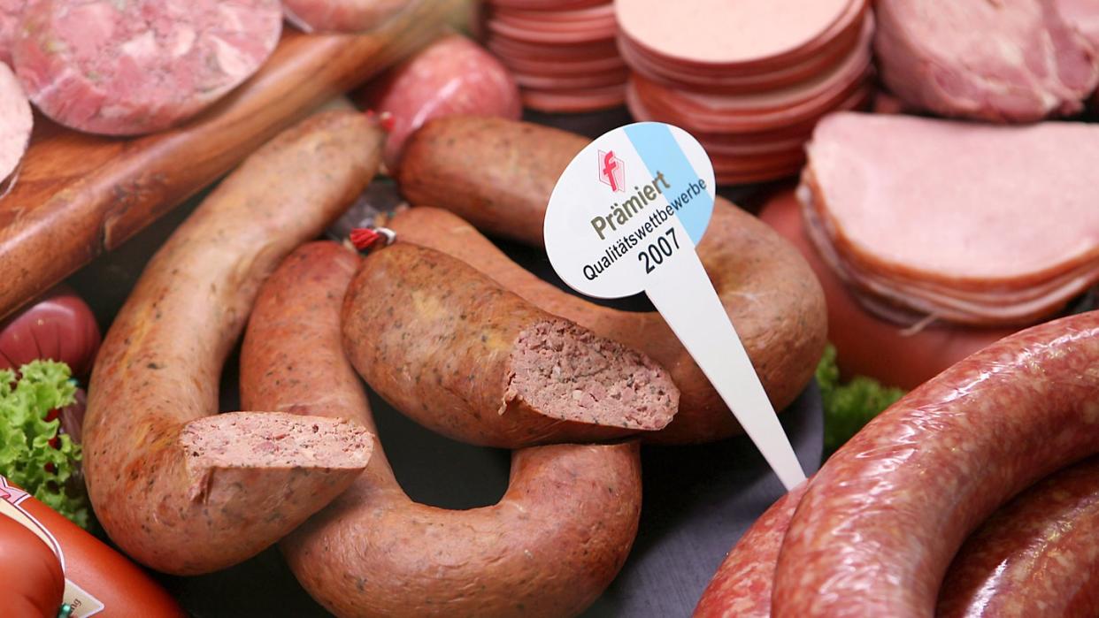 Nicht mehr so gefragt: Salami, Schinken und Wurstwaren.