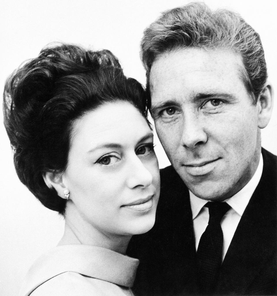 Princess Margaret and her husband, the Earl of Snowdon, are shown in their first formal portrait study in England on Oct. 25, 1965, since their marriage in May 1960. The princess, accompanied by her husband, will arrive in the United States on Thursday, Nov. 4. It will be the first time the princess will see the United States. (AP Photo)