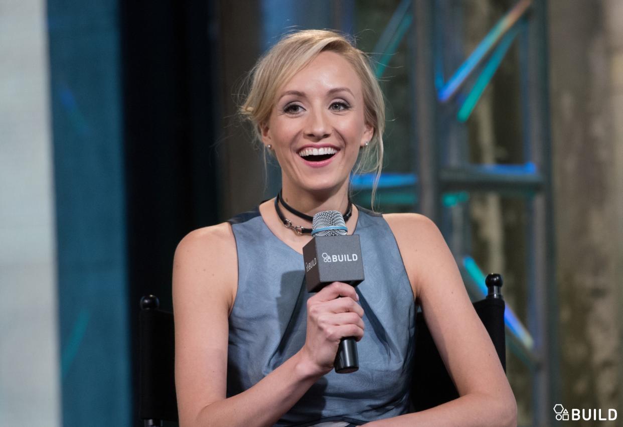 Nastia Liukin visits AOL Hq for Build on April 13, 2016 in New York. Photos by Noam Galai