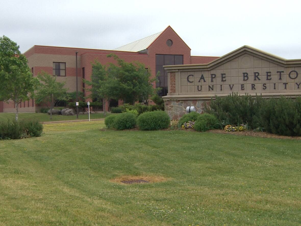 Cape Breton University is seen in this photo. The school plans to hire 58 new faculty members. (Matthew Moore/CBC - image credit)