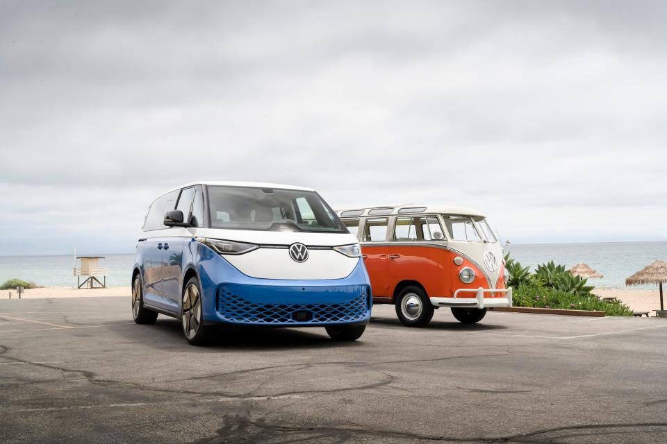 EMBARGO FRIDAY 6/2: The Volkswagen ID.Buzz electric van.