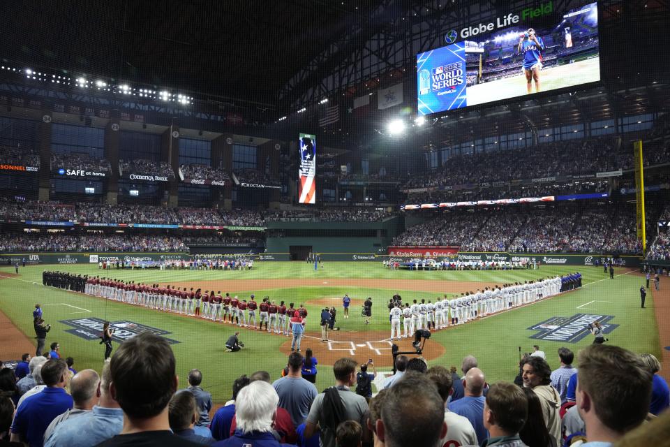 Globe Life Field hosted the neutral-site 2020 World Series.