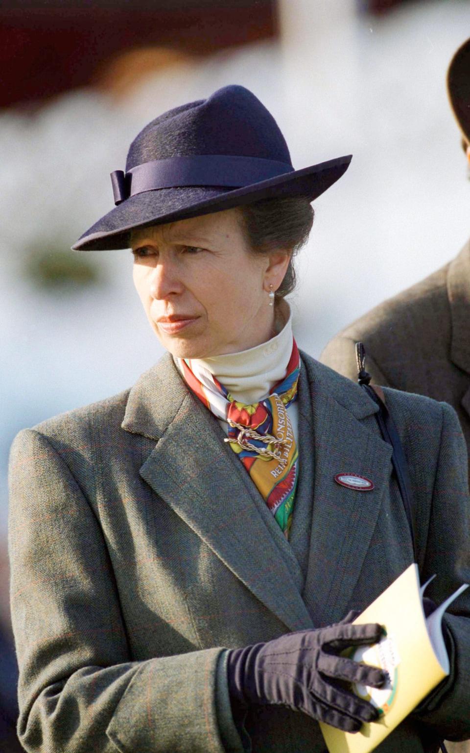 Princess Anne best Royal fashion at Cheltenham Festival horse race over the years pictures photos royal family uk - Getty Images