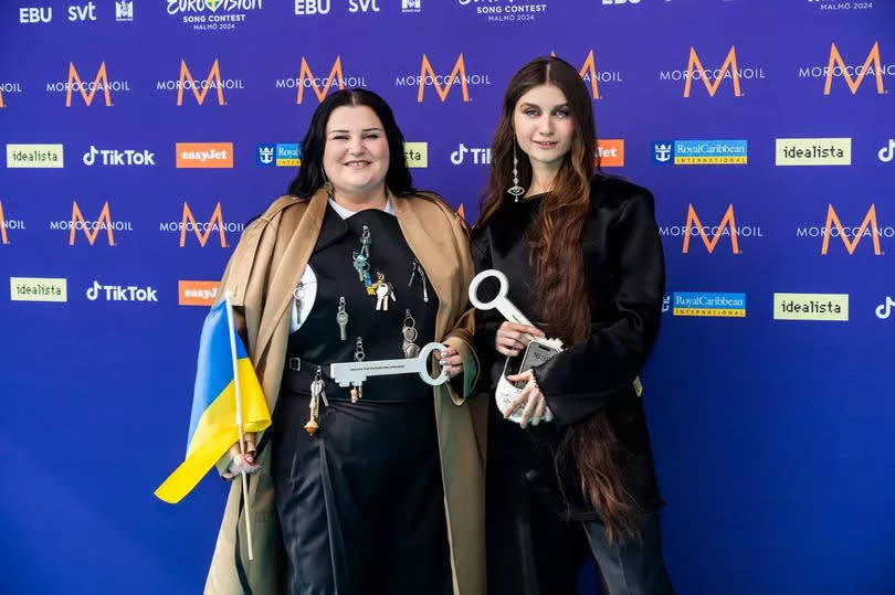Teresa & Maria from Ukraine at Eurovision