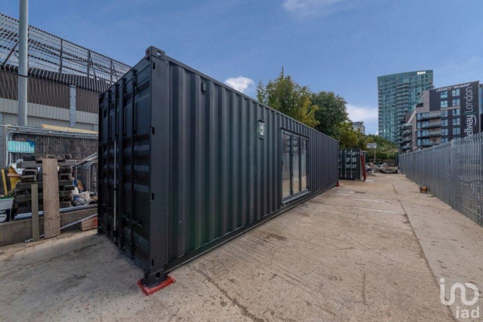 The container is described as ‘the pinnacle of sustainable living.’ (Adam Dockley/iad)