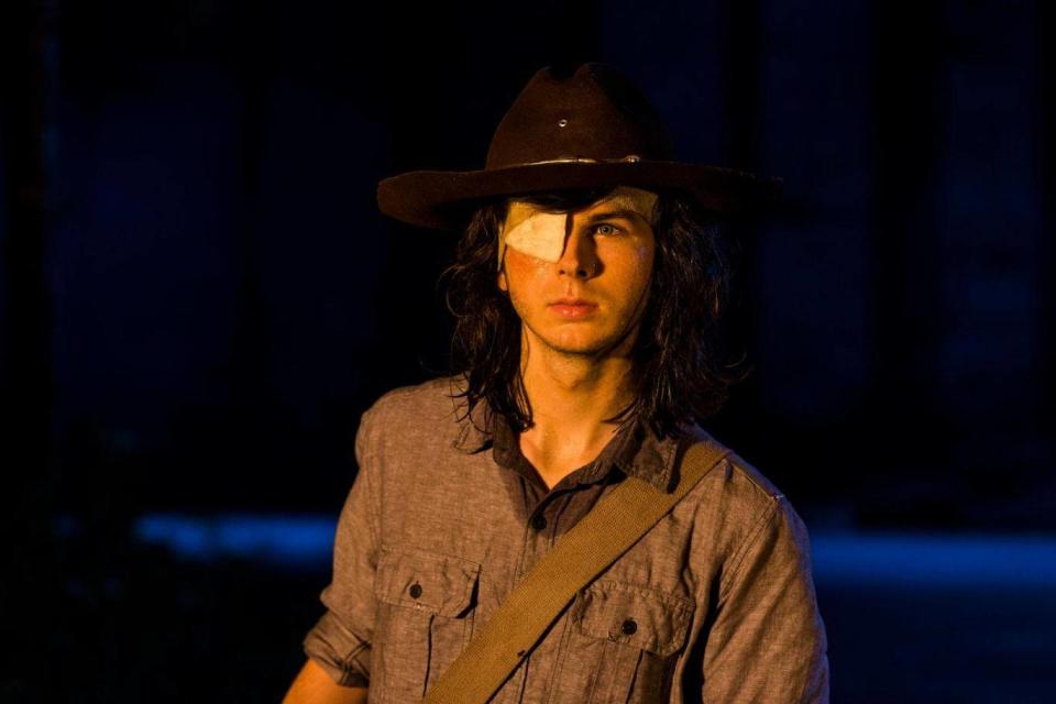 Chandler Riggs as Carl Grimes in 'The Walking Dead' (AMC)