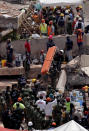 <p>Rescuers and members of Mexican Army search for survivors at the Enrique Rebsamen school after an earthquake in Mexico City, capital of Mexico, on Sept. 20, 2017. (Photo: Montse Lopez Flores/Xinhua via ZUMA Wire) </p>