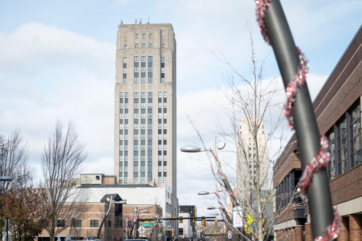 Downtown Battle Creek on Thursday, Dec. 1, 2022.