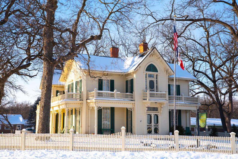 The Jordan House is one of the oldest homes in Polk County. It serves as a museum for the West Des Moines Historical Society.