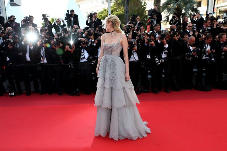 Diane Kruger in Dior in Cannes (Photo: Getty Images)