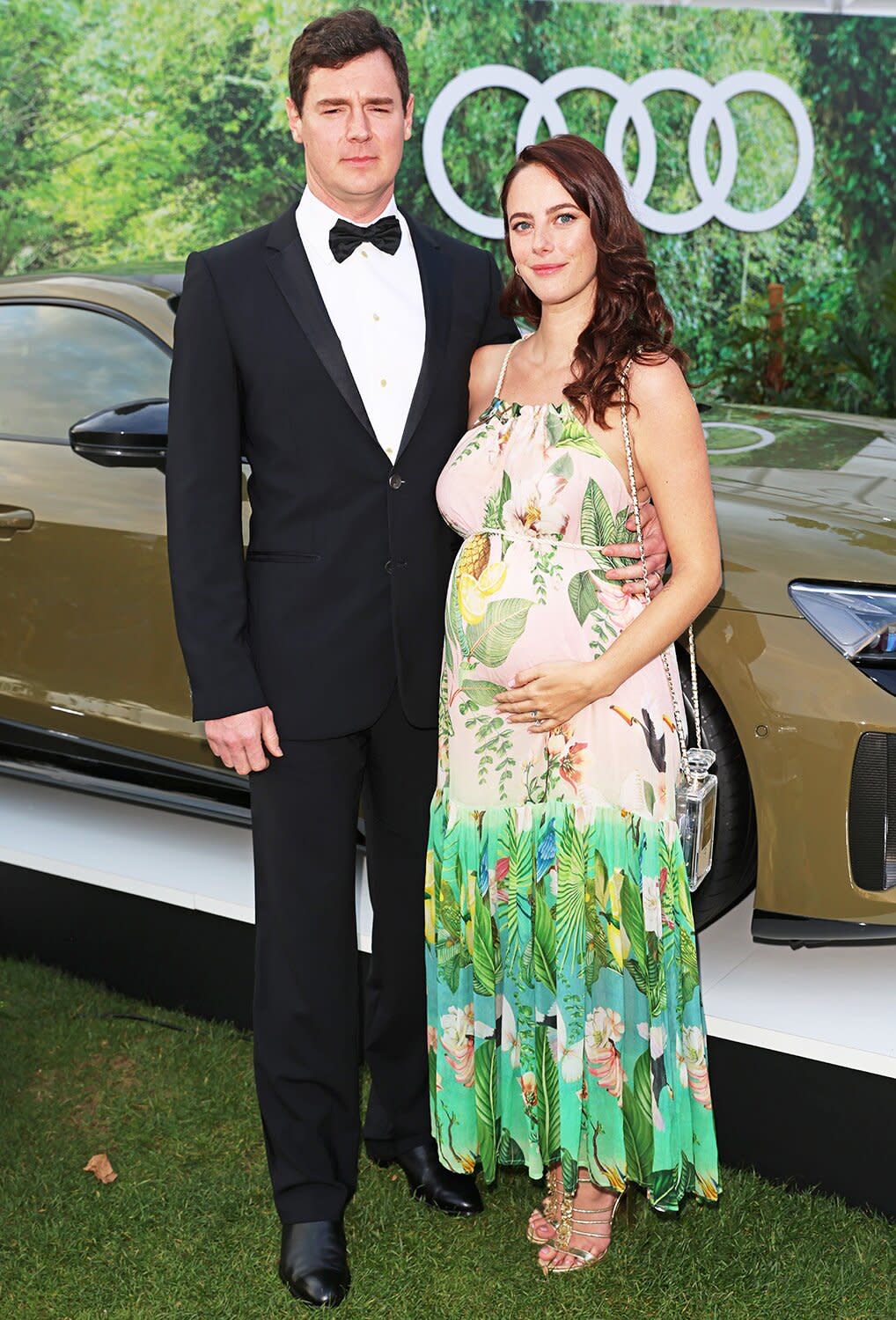 Benjamin Walker and Kaya Scodelario attend the Henley Festival 2021 as guests of Audi on September 17, 2021 in Henley-on-Thames, England.