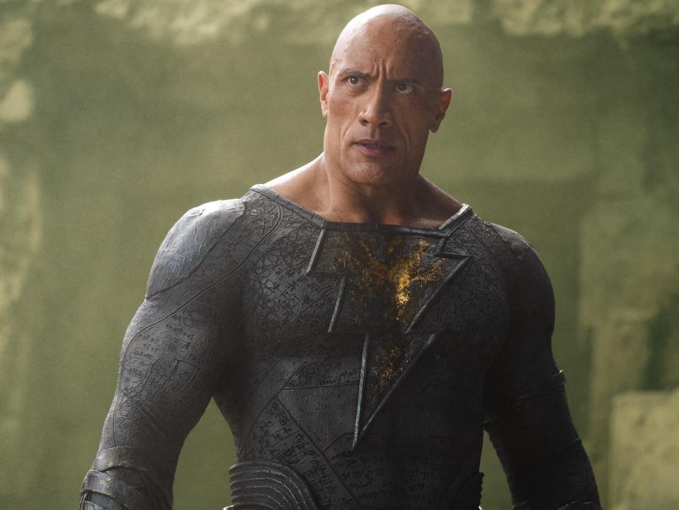 Dwayne Johnson in "Black Adam."