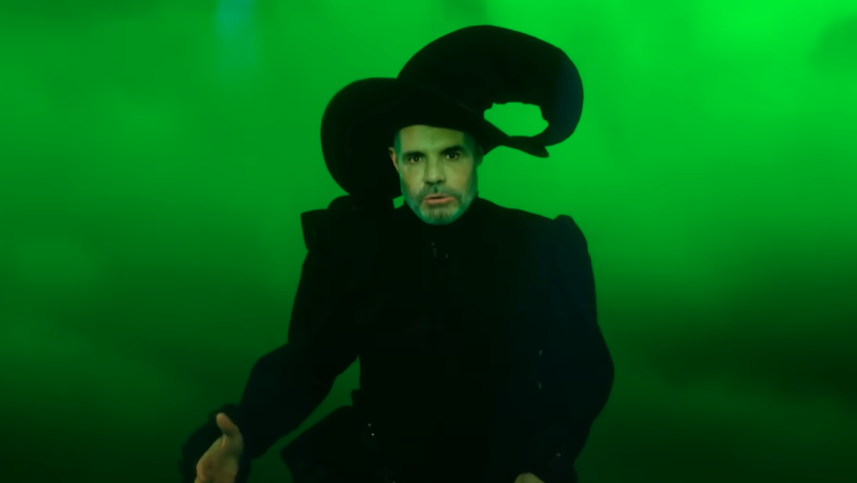 Simon Cowell was transformed in the Wicked Witch on Britain's Got Talent (ITV Screenshot)