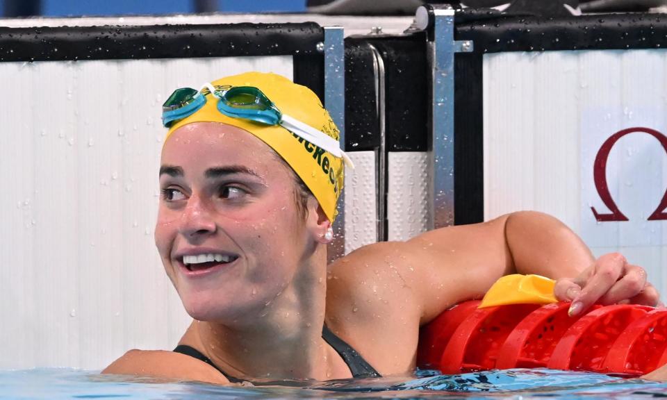 <span>Australia’s Kaylee McKeown will chase an Olympic swimming medal on day four at Paris 2024 with Jess Fox and the Boomers also in action.</span><span>Photograph: Dave Hunt/AAP</span>