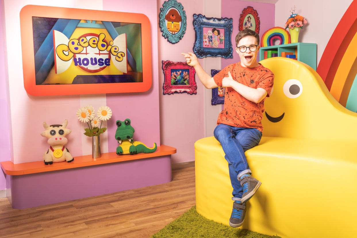 George Webster is joining the CBeebies House presenting team. (BBC)