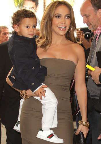 <p>Jennifer Lopez is much more Beverly Hills than Bronx these days. Jennifer Lopez ordered Egyptian cotton linen, diamond engraved rattles and matching Shetland ponies for her twins Max and Emme Anthony. She also has a team of bodyguards for them that reportedly cost a breathtaking $600,000 a month. We doubt she would have needed any of that back on the block!</p>