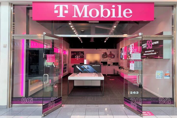 Magasin T-Mobile.