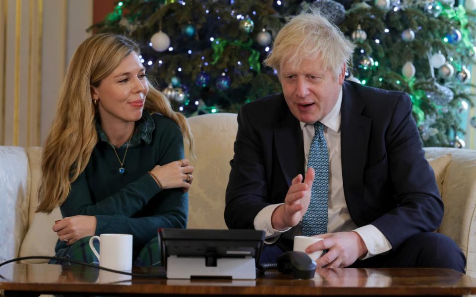 Carrie Symonds, Boris Johnson's fiancee, is involved with the decor changes, according to a report - ANDREW PARSONS