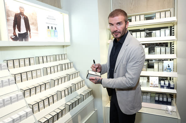 David Beckham Ventures has lodged several claims against alleged counterfeiters